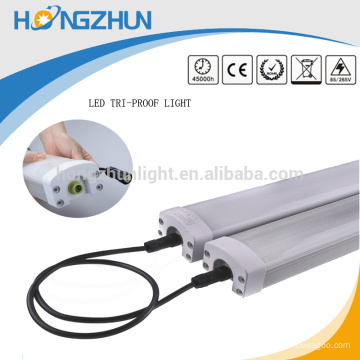 Led industrial tri luz de prueba / ip65 led tri-proof tubo / LED IP65 Tri-Proof